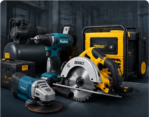 Machinery and power tools